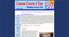 Desktop Screenshot of customcovers4you.com